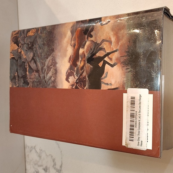 Zane Grey 3 complete novels in one book western hardback 1994 - Picture 7 of 8